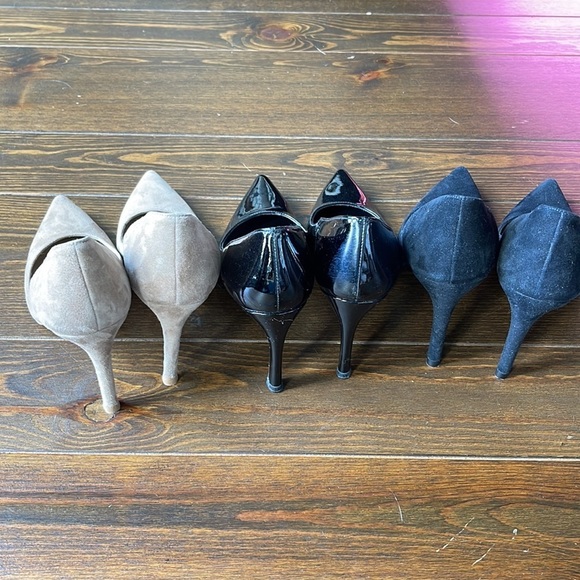 Stuart Weitzman Heels in Black and Tan - Picture 11 of 16